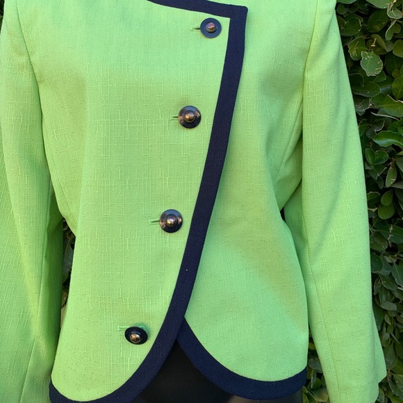 ⚡️SOLD⚡️Vintage Kasper 80s neon blazer jacket - Picture 5 of 16